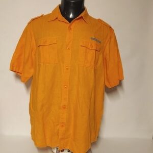 Sean John original Fit Button Down Short Sleeve shirt XL